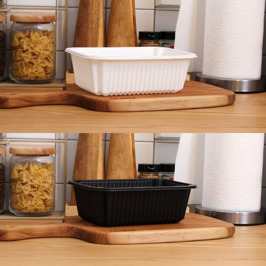 NS 19157 순대국밥 육류갈비트레이 덮밥 찜닭 짬뽕 사각포장배달밀키트용기 900개