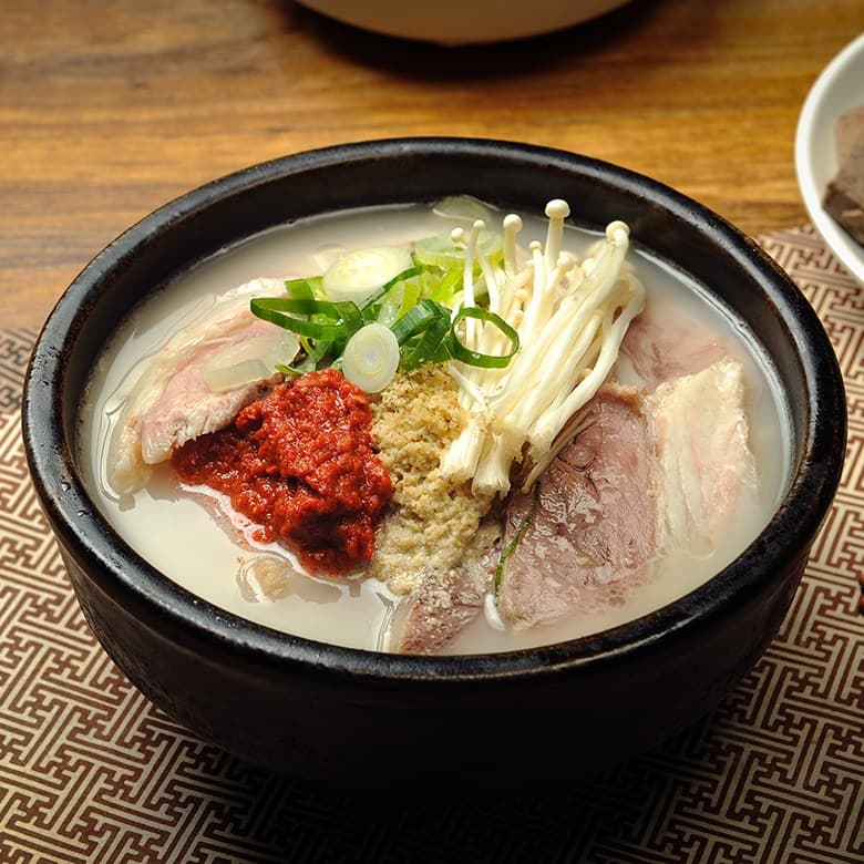 더짱터 2대 부산 맛집 돼지국밥 밀키트 1인분 600g 1개