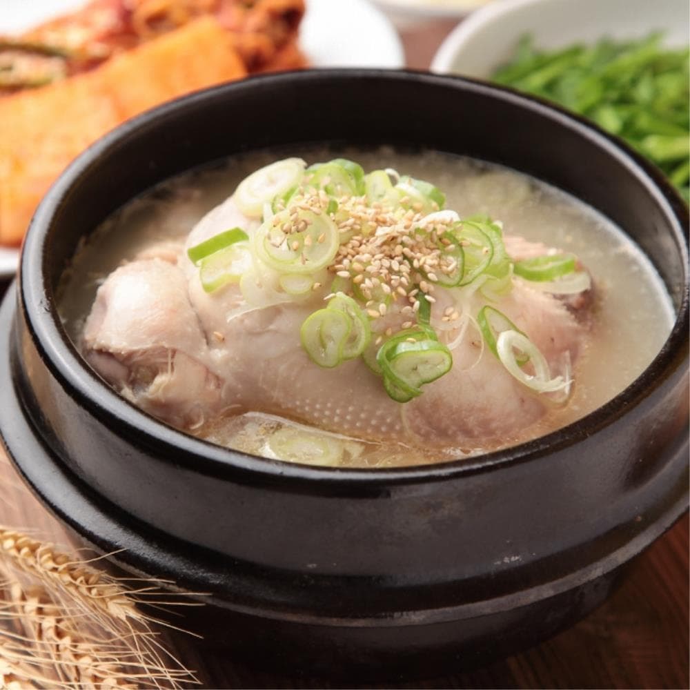 여행 펜션 아침식사용 간편조리 삼계탕밀키트 2p 집들이음식