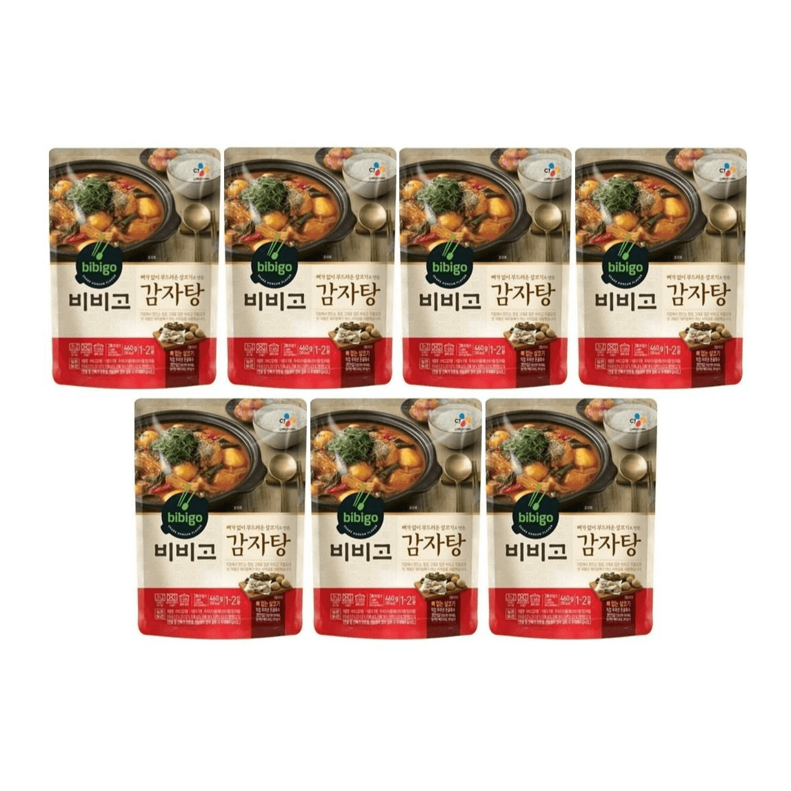 CJ 비비고 감자탕 460g x 7개 즉석국 탕 찌개