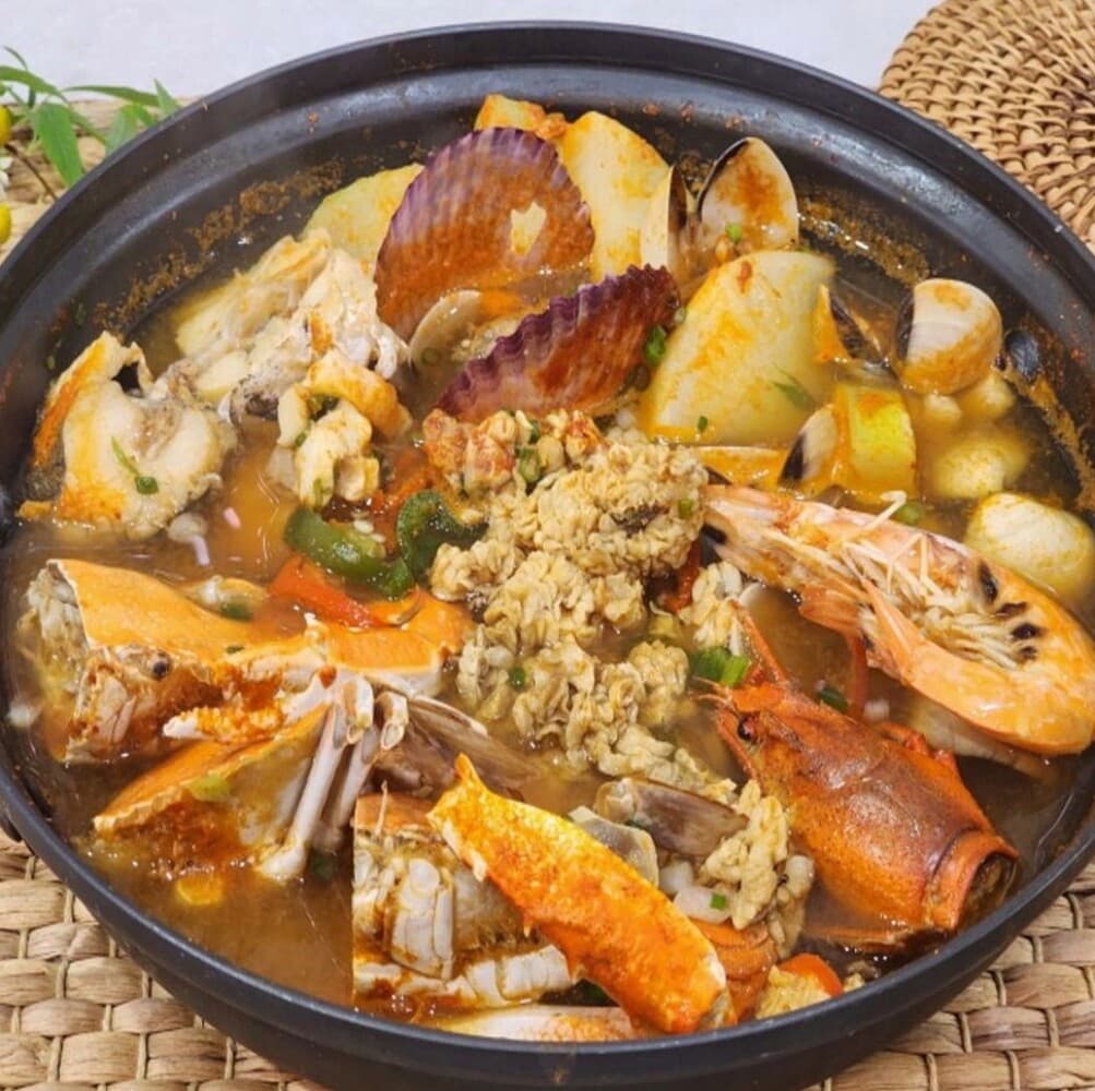 꽃게탕 캠핑 밀키트 1kg 2팩 1kg 캠핑 매운탕