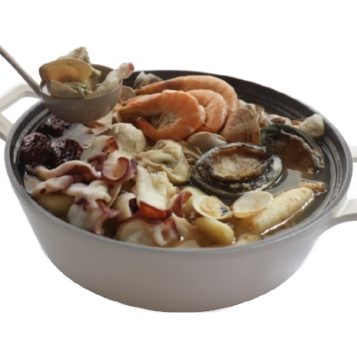 삼시세끼연구소 인삼 한뿌리 누룽지 해물 전복 삼계탕 백숙 해신탕 밀키트 세트 1개 2kg