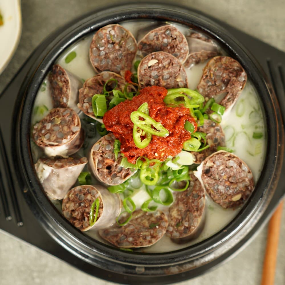 [당일출고]세모농 진한 프리미엄 순대국밥 머리내장국밥 밀키트  200g  5개