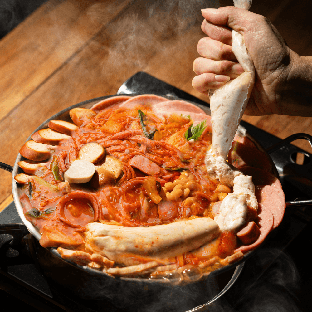 퀸주트 퀸주트 짤봉 수제햄 부대찌개 밀키트 야채맛 2인분 400g 2팩