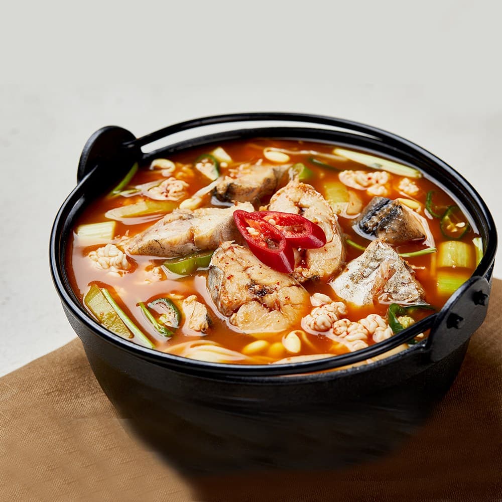 쿡솜씨 동태탕 밀키트 찐 북어육수 동태 명태 곤니 매운탕 캠핑 데이트 홈파티