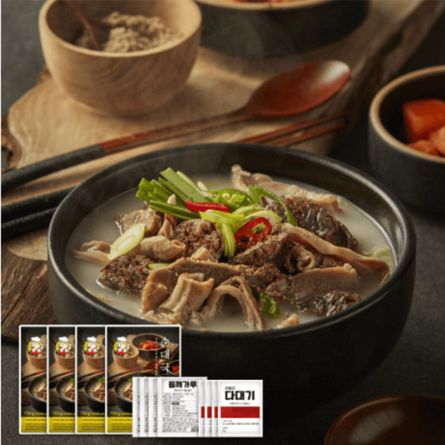 무봉리 토종 순대국 국밥 간편식 순댓국 785g 4팩