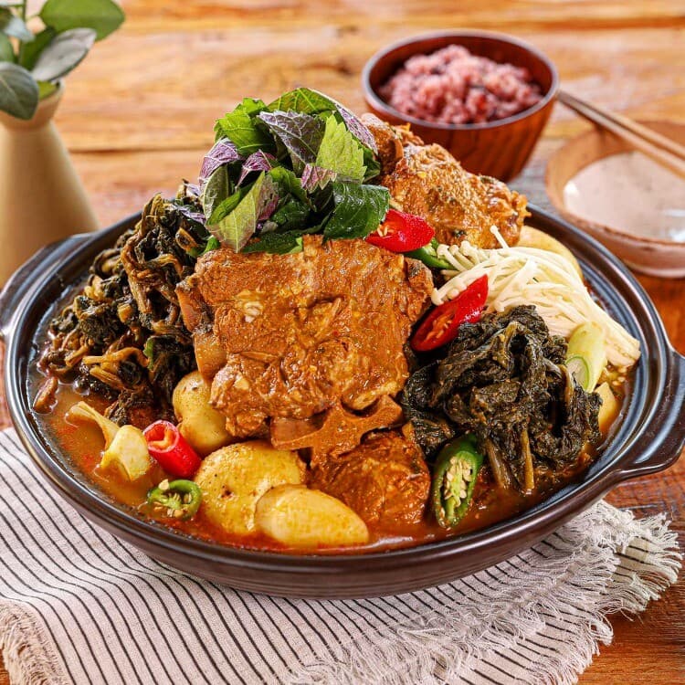 어촌시래기 하테 어촌시래기 감자탕 집밥 간편식사 밀키트 홈파티 캠핑음식 3.2kg