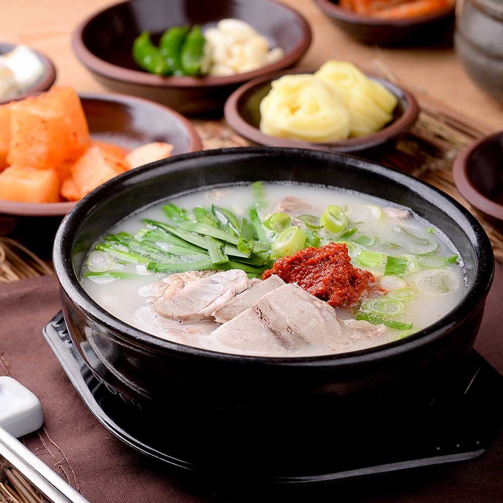 초간편 돼지국밥 간편 밀키트 잡내없는 부산 맛집 진국 돼지국밥 10개 140g