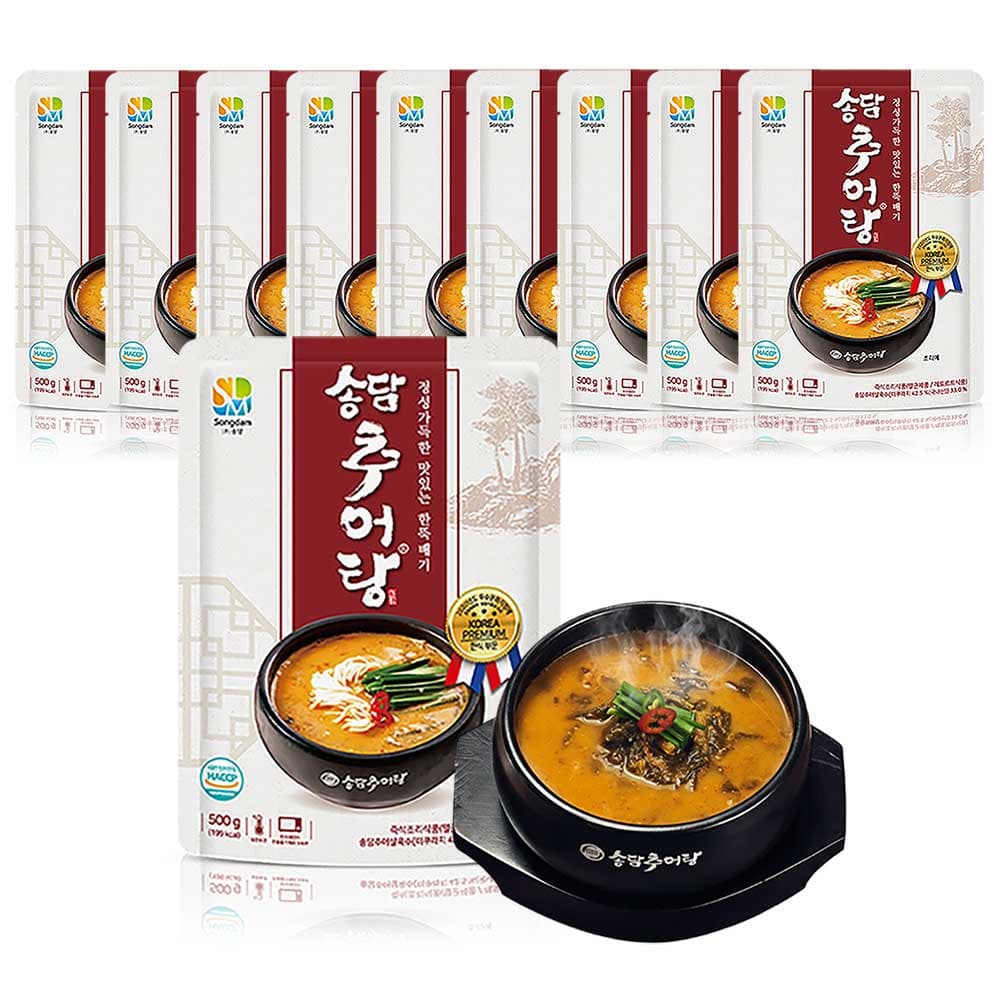 송담추어탕 전통방식 맛 그대로 집에서 즐기는 간편식 보양식 건강식 10개 500g