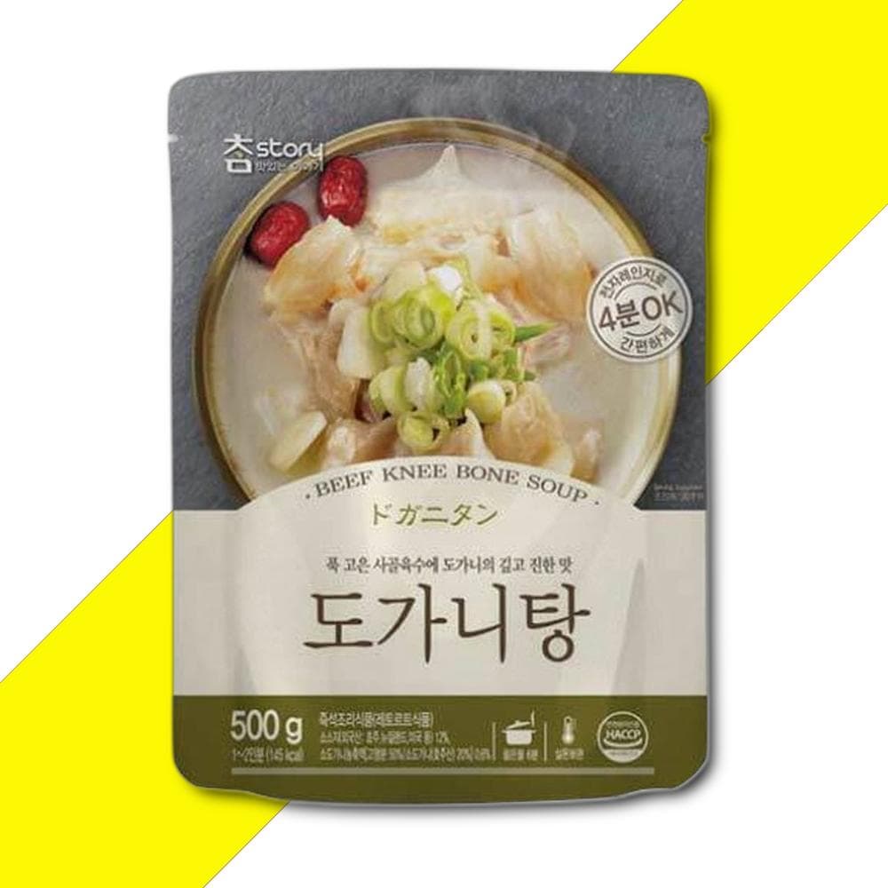 참스토리 참스토리 도가니탕 500g 4팩 꼬리곰탕 즉석식품 소고기수육 간편식 밀키트