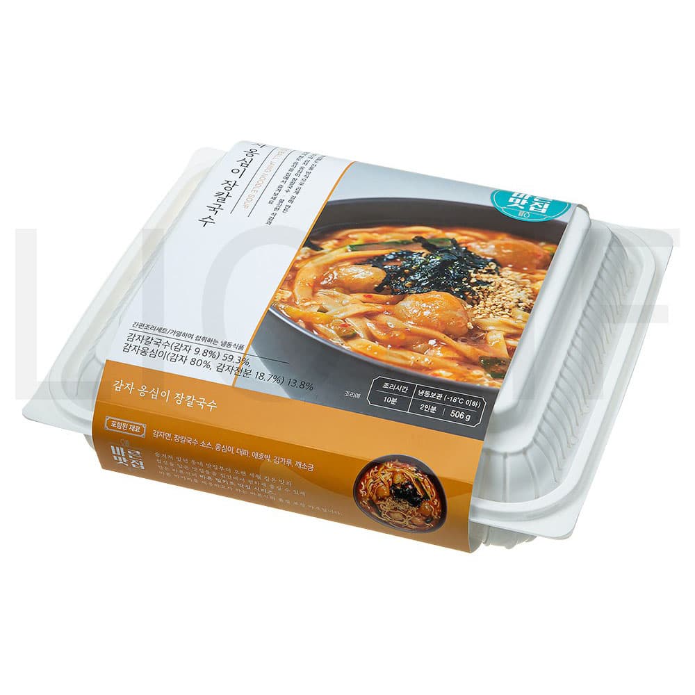 바른식 감자옹심이 장칼국수 밀키트 2인분 (냉동) 506g 1개