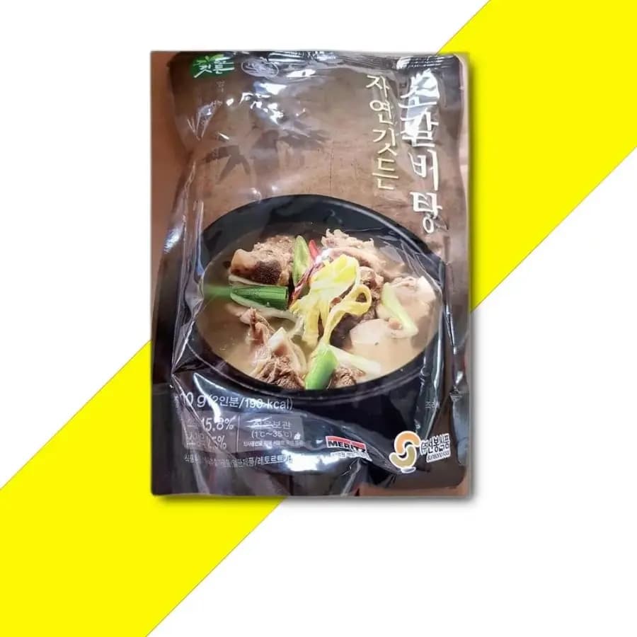 선봉 소갈비탕 실온 600g x25개 간편조리식 소갈비 소갈비탕 즉석탕 간편식