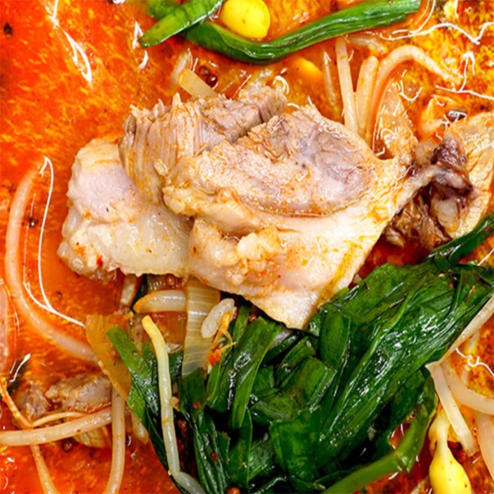 유쎌몰 얼큰돼지국밥 150G x 5팩 국밥밀키트 돼지국밥밀키트