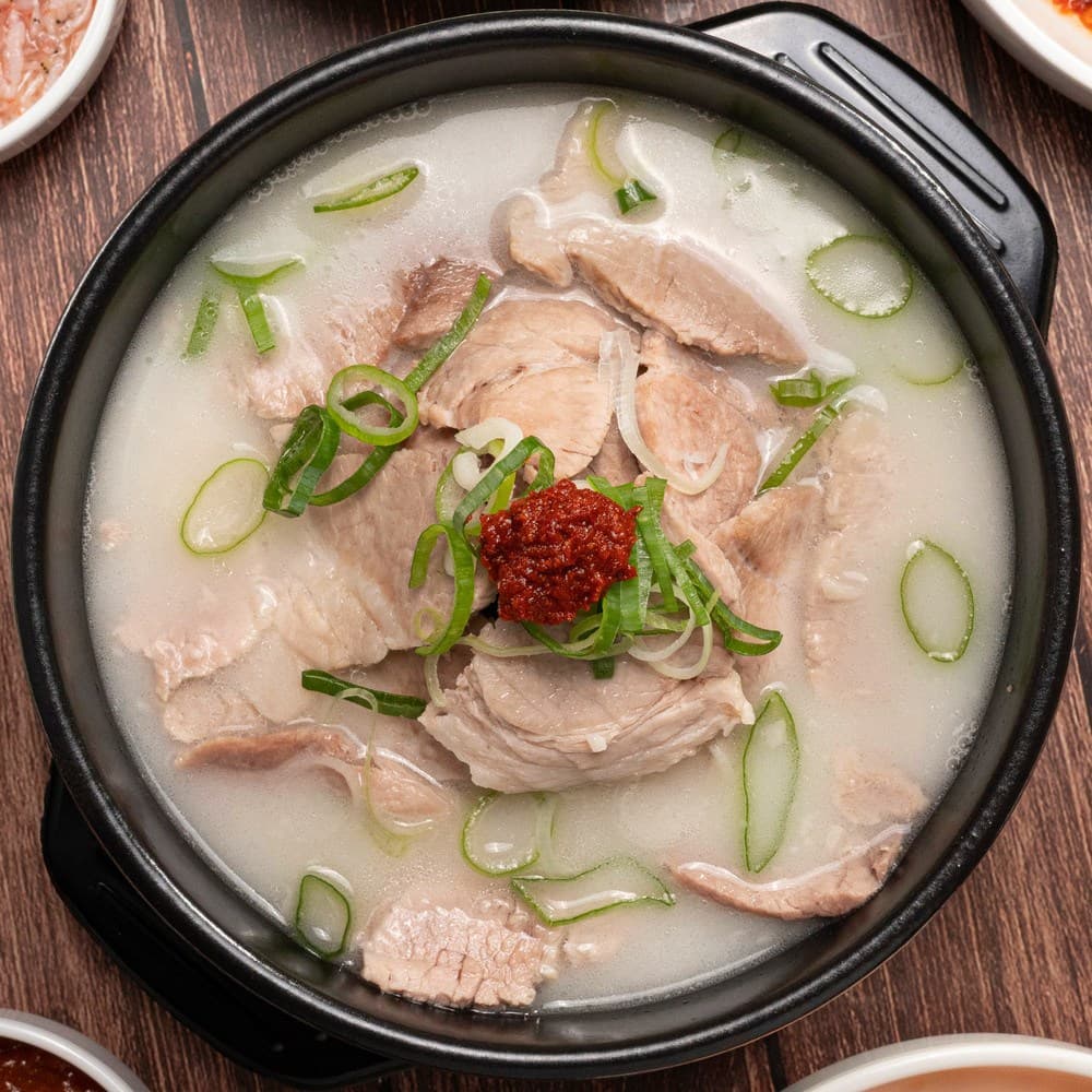 [고기까지 국내산] 부산 몽실종가 돼지국밥 사골육수 캠핑음식 밀키트  645g  8개