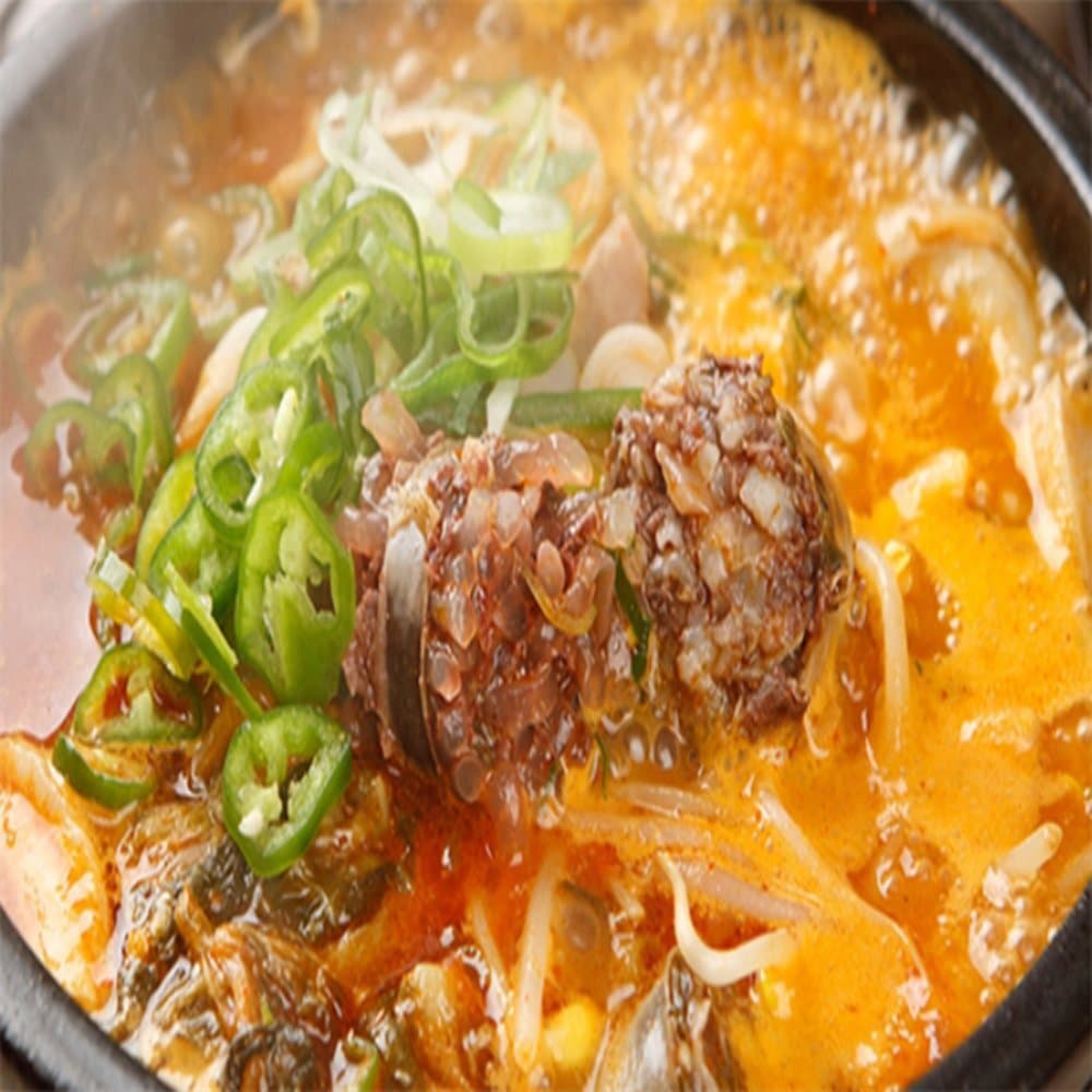 맛 얼큰순대 사골국밥 150G X 10팩 국밥밀키트 얼큰순대국 돼지국밥 순대국밥