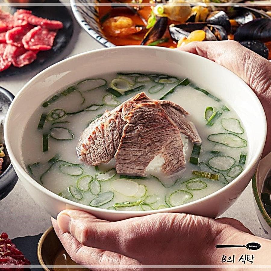 [2set] B의식탁 한식 설렁탕 해장국 사골곰탕 설농탕 밀키트 꼬리곰탕 사골떡국 레토르트 한우곰탕