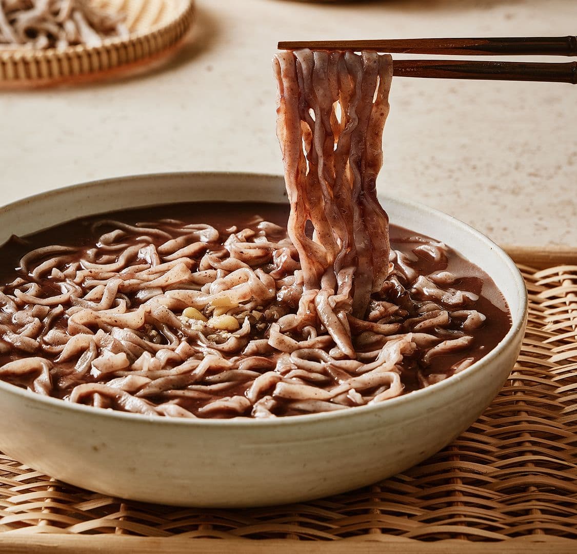 [담꽃] 팥칼국수 밀키트 (2인분)