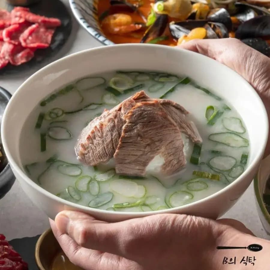 B의식탁 한식 설렁탕 해장국 설렁탕 사골곰탕 설농탕 밀키트