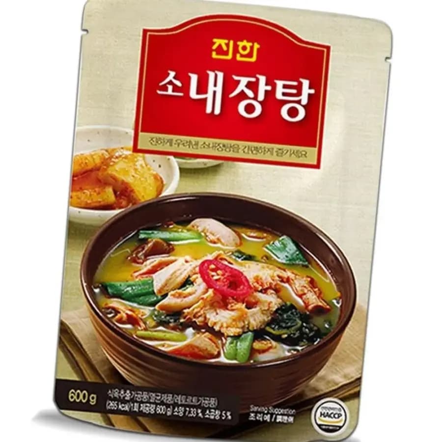 (다올)소내장탕 600g 밀키트 간편식 혼밥 캠핑음식 레토르트식품
