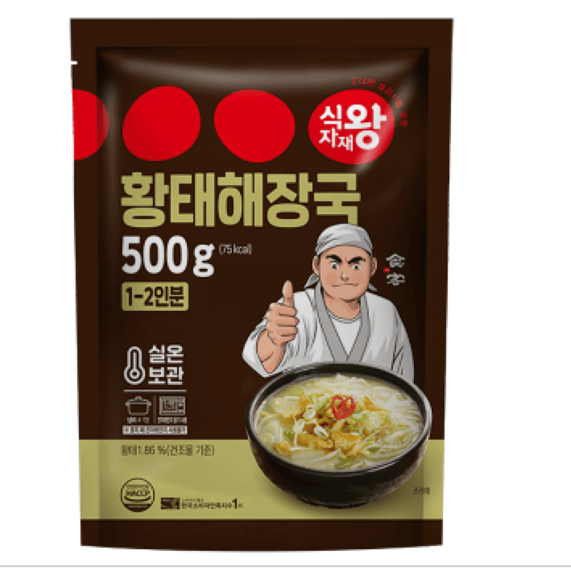 식자재왕 식자재왕 황태해장국 500g 혼밥 즉석탕 간편식