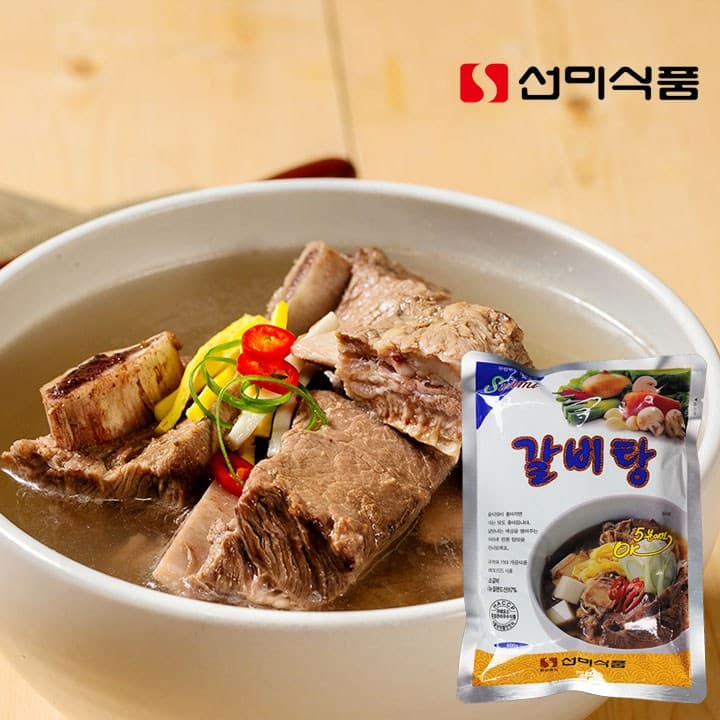 선미식품 레토르트 즉석탕 10종  1개  갈비탕 600g  600g