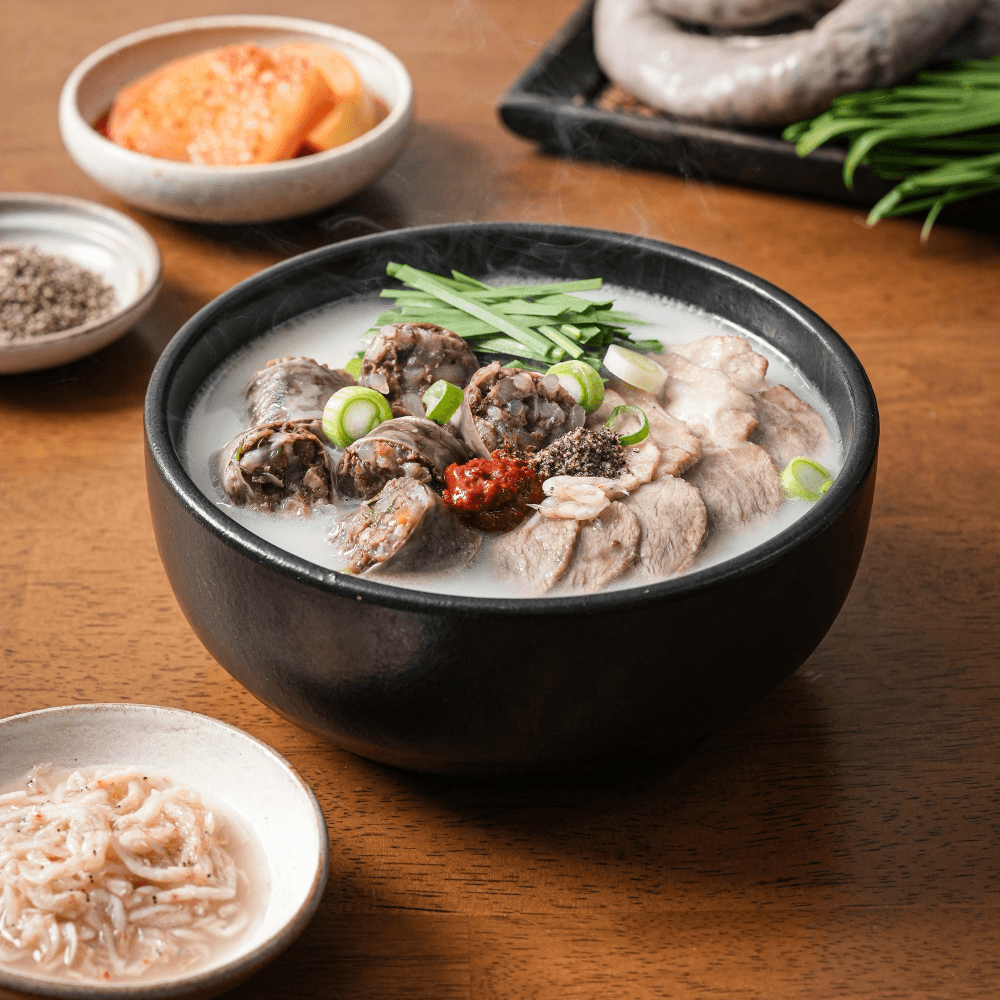 [더웅촌]식당 그대로 순대국밥 밀키트 냉동 간편식 4팩