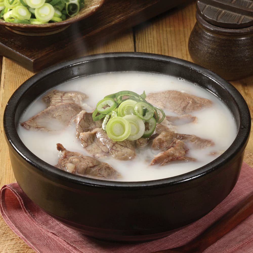 [빛솜푸드]수제 안동곰탕(670g X 9개) 밀키트 소고기 사골육수 설렁탕 육수