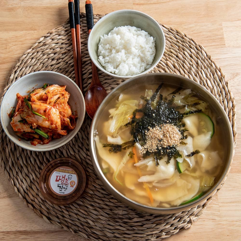 [대구한칼]맛집 한칼 칼국수 찐 멸치 수제비 밀키트 생칼국수면 멸치육수 1인분