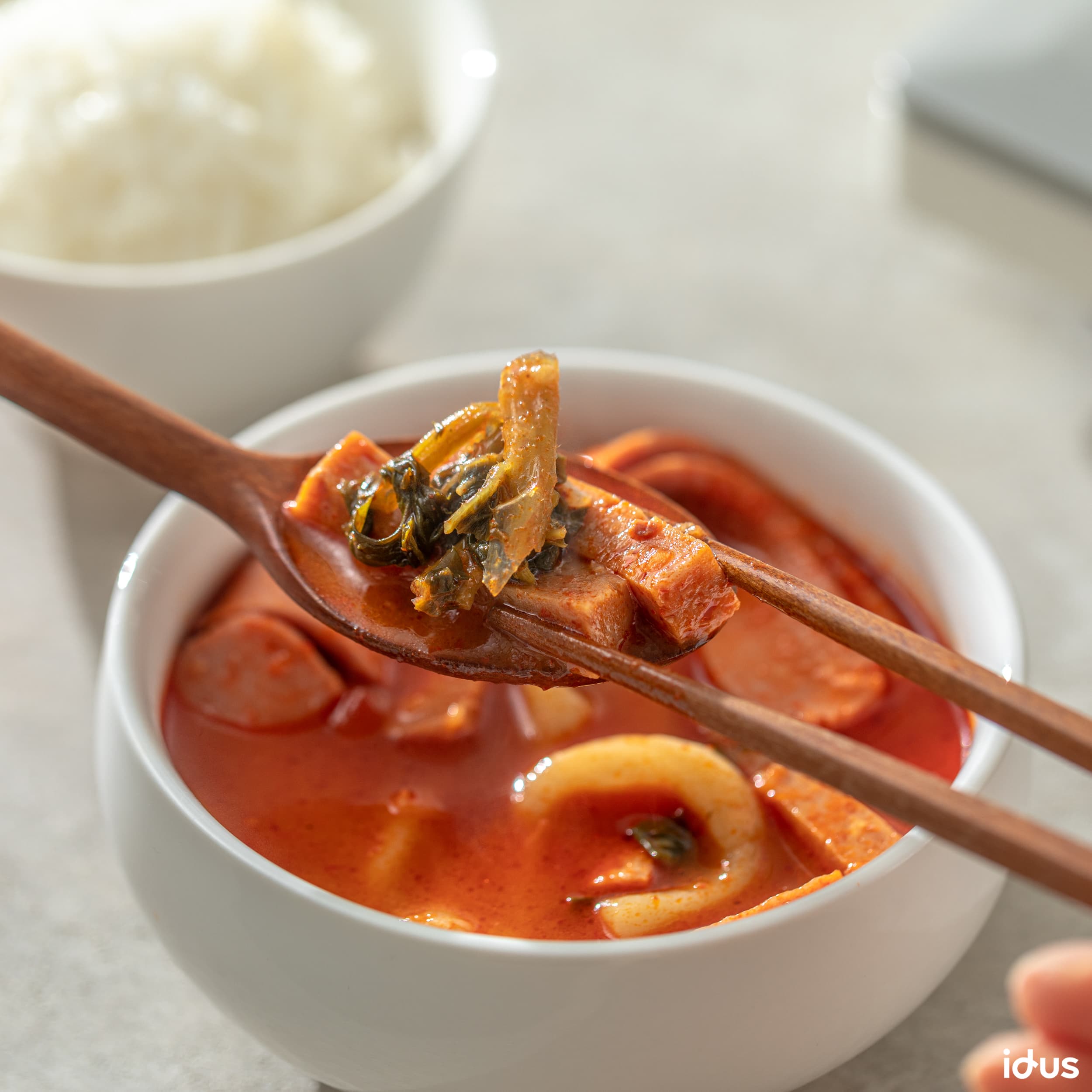 원앤모어 의정부찌 캠핑 부대찌개 밀키트 1인분