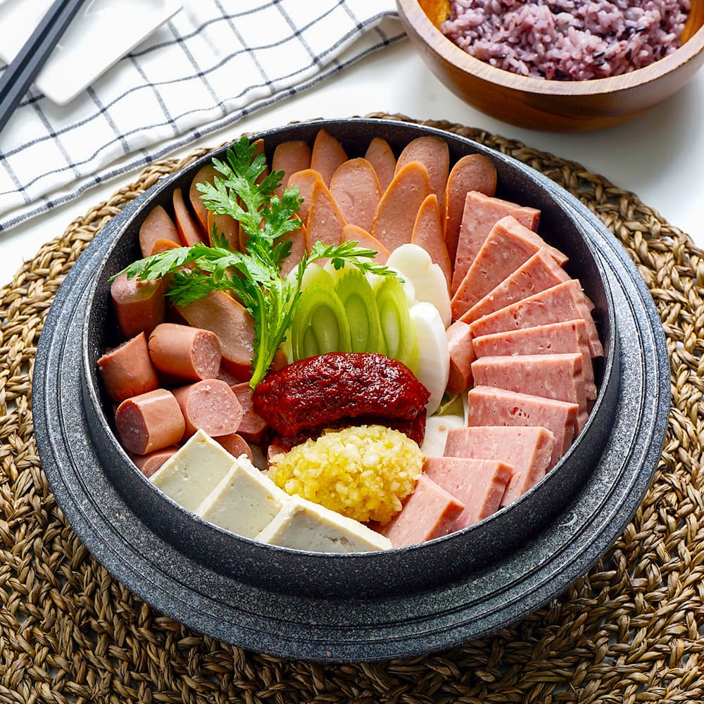 훼미리부대찌개 오리지널 부대찌개 2인분 밀키트 당일생산