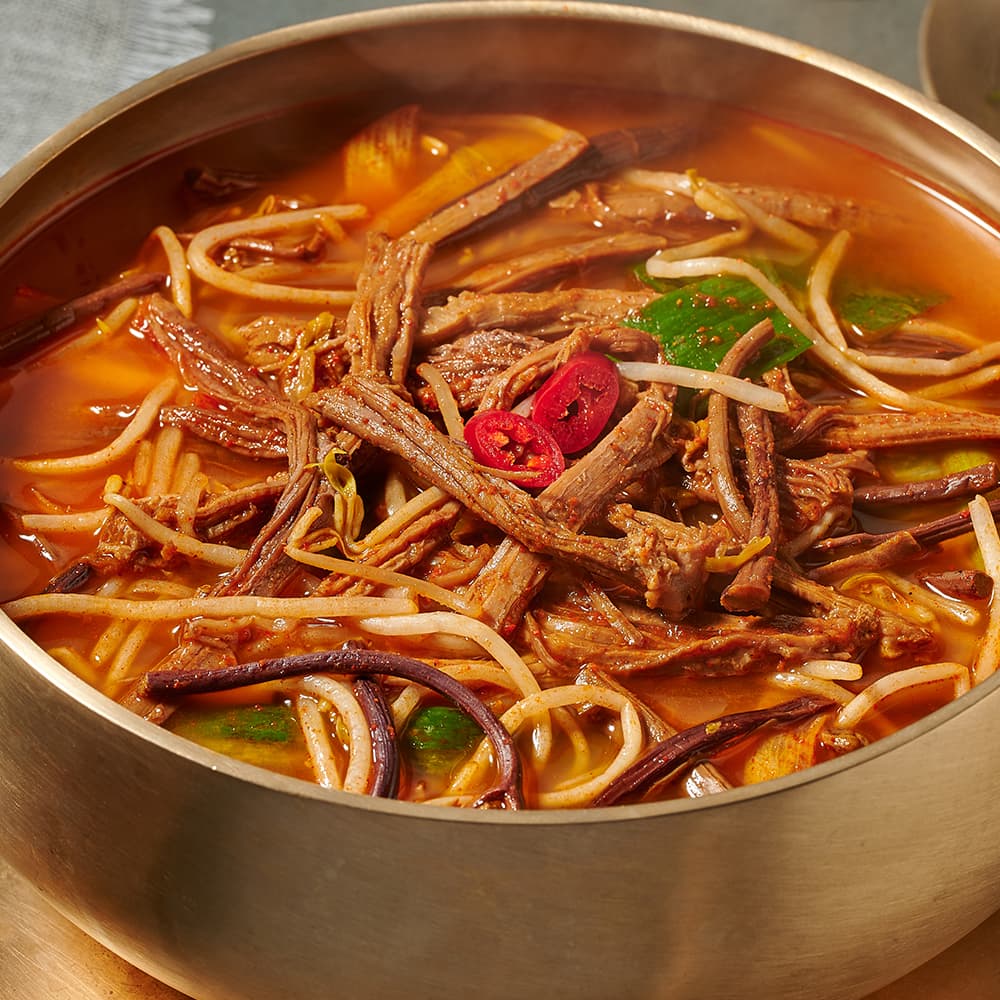 [수현의맛]깊고진한 국대 전통육개장/프리미엄 밀키트(2~3인분)