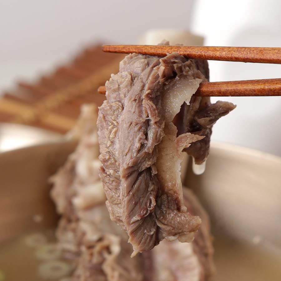 대왕 소갈비탕 800g [데우기만] 진한국물 밀키트 혼밥 아이 부모님 식사