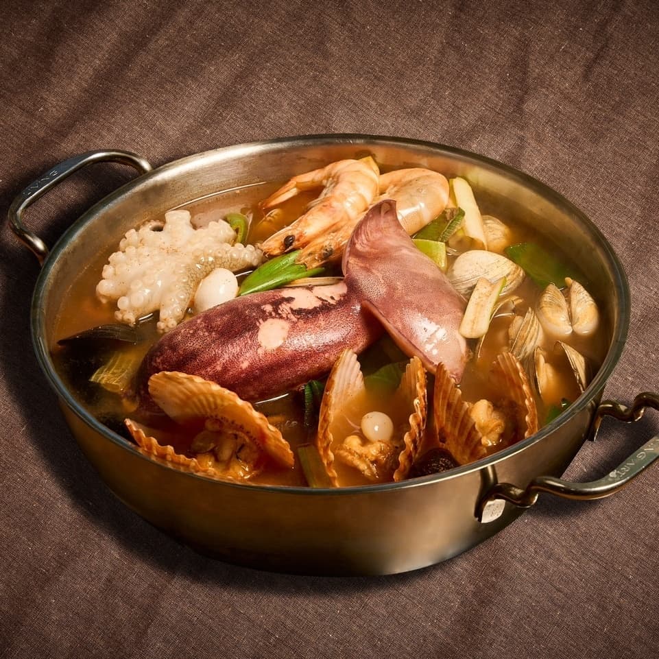 제담 제철담은 해물 칼국수 2인분 간편칼국수 택배 캠핑밀키트 바지락칼국수 간편조리