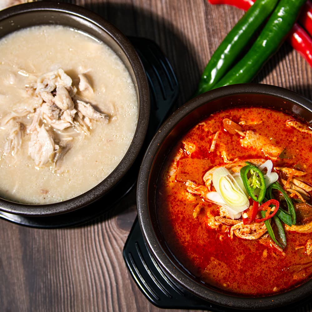 4인분 국내산 닭개장 닭곰탕 밀키트 캠핑 간편식