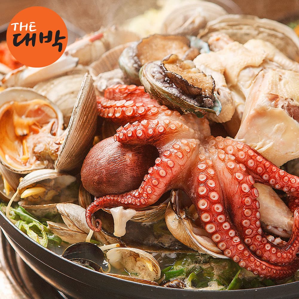 보양식 해신탕 세트 밀키트 낙지 전복 새우 닭 복날음식