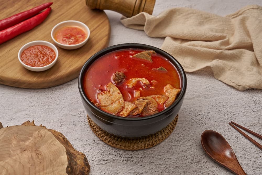 (도매) 훈푸드얼큰순대국 3봉 혼밥 캠핑용 밀키트