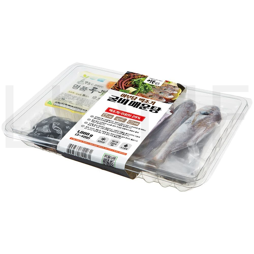 어부담 즉석국 백조기 굴비매운탕 밀키트 1000g 2개