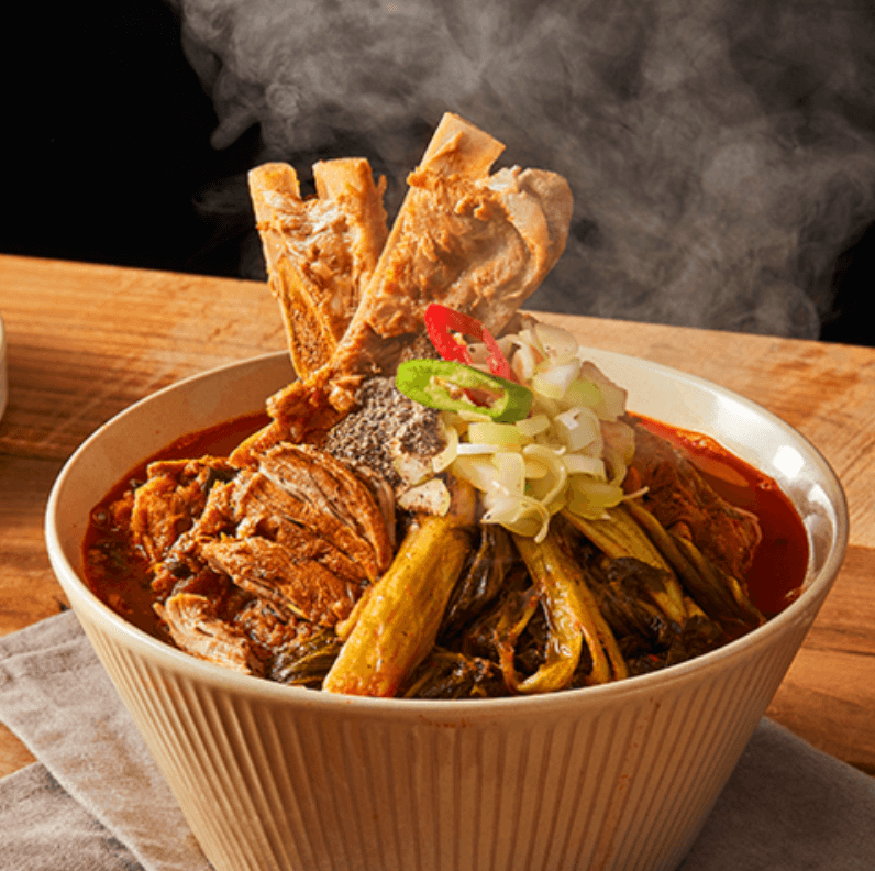 감자탕 밀키트 간편조리 뼈해장국 찌개 돼지등뼈 850g 4팩