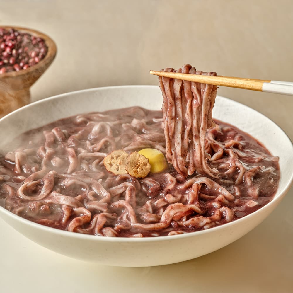 담꽃 국내산 팥 팥칼국수 밀키트 4인분 (780gX2봉)