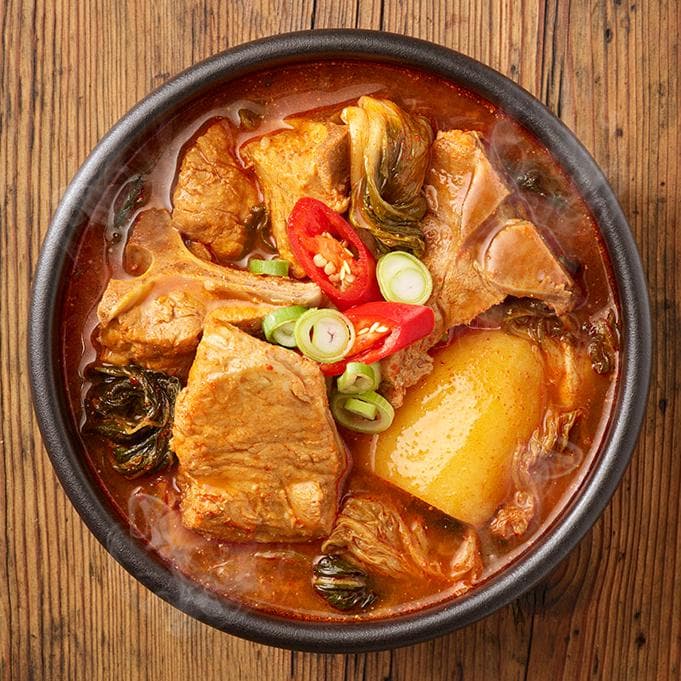 감자탕밀키트 캠핑 술안주 찌개