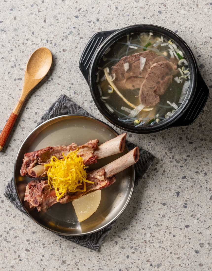 등심당 갈비탕 왕갈비탕 밀키트 보양식 간편조리 1.2kg 2인분 (3팩)