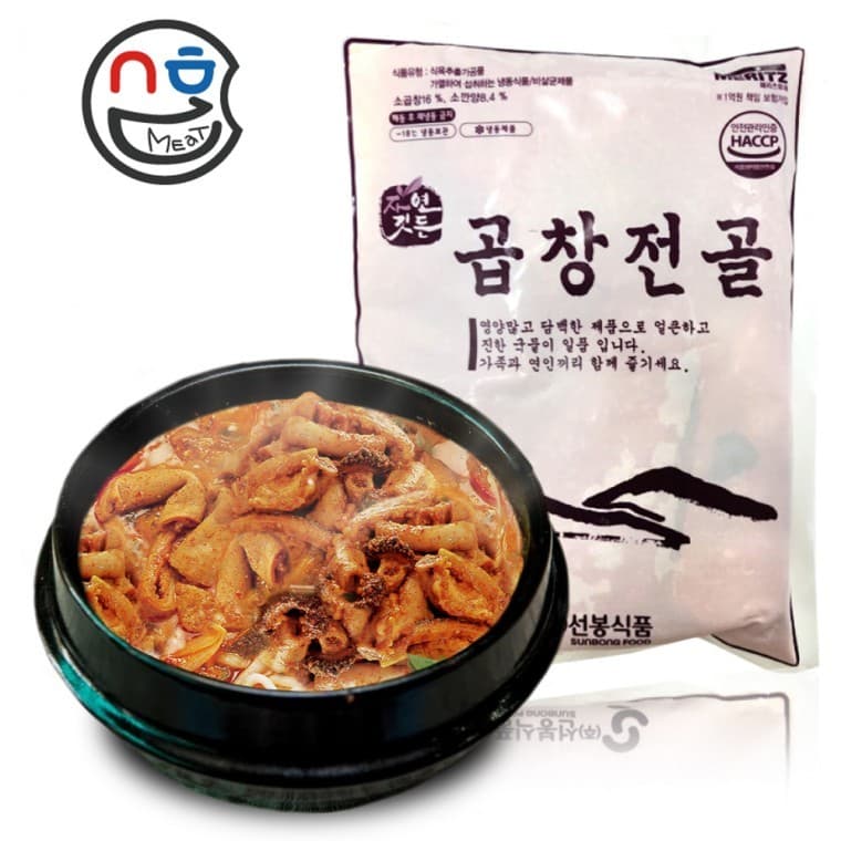 선봉식품 곱창전골 800g x 1box (24봉) 냉동식품 밀키트 해장국 국밥 맛집