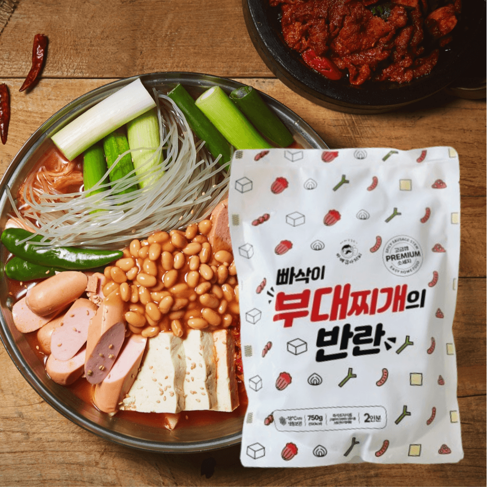 부대찌개 밀키트 750g [2인분+라면사리 포함]