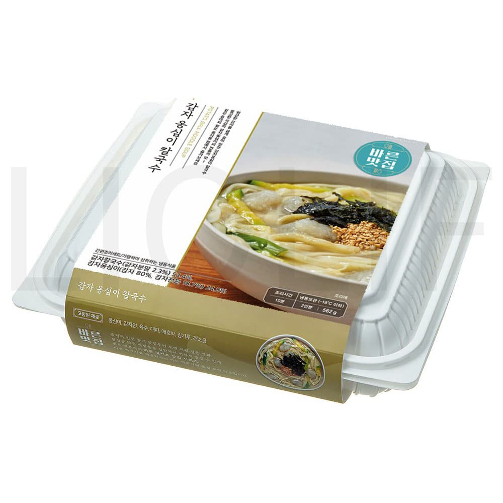 바른식 감자옹심이 칼국수 밀키트 2인분 (냉동) 562g 1개