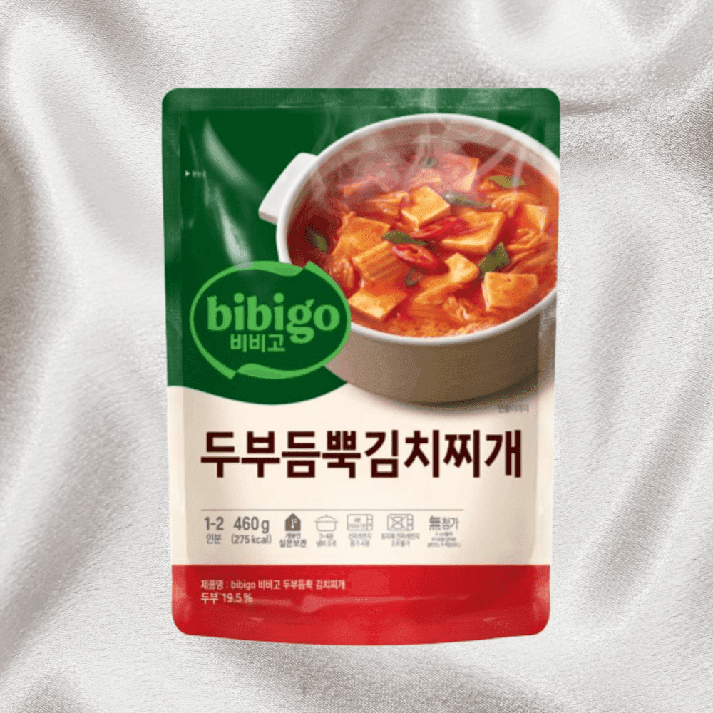 비비고간편국 김치찌개 1인밀키트 두부듬뿍 460G 8개