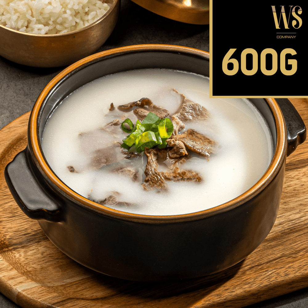 우성반찬 설렁탕 600g 1인분 가정용 한끼 소용량 소포장 시원한 국밥 간편식 진한