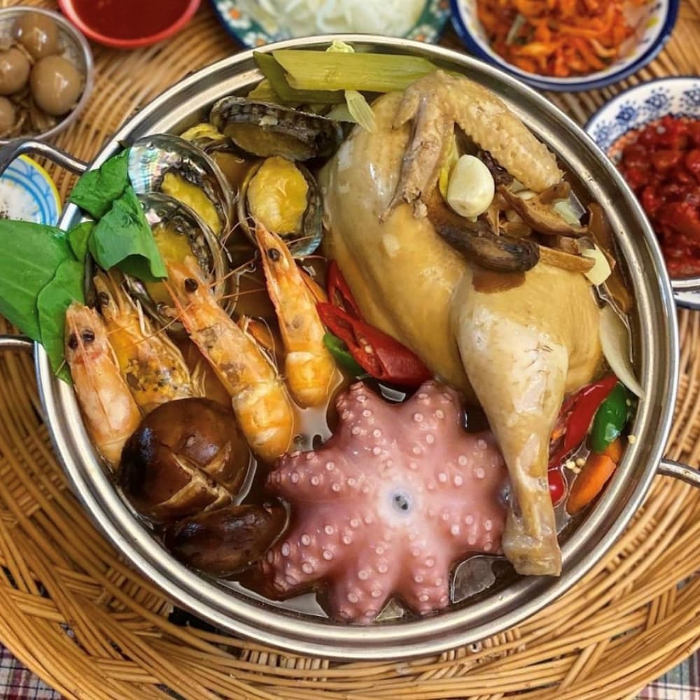 몸보신 해신탕 전복 삼계탕 밀키트