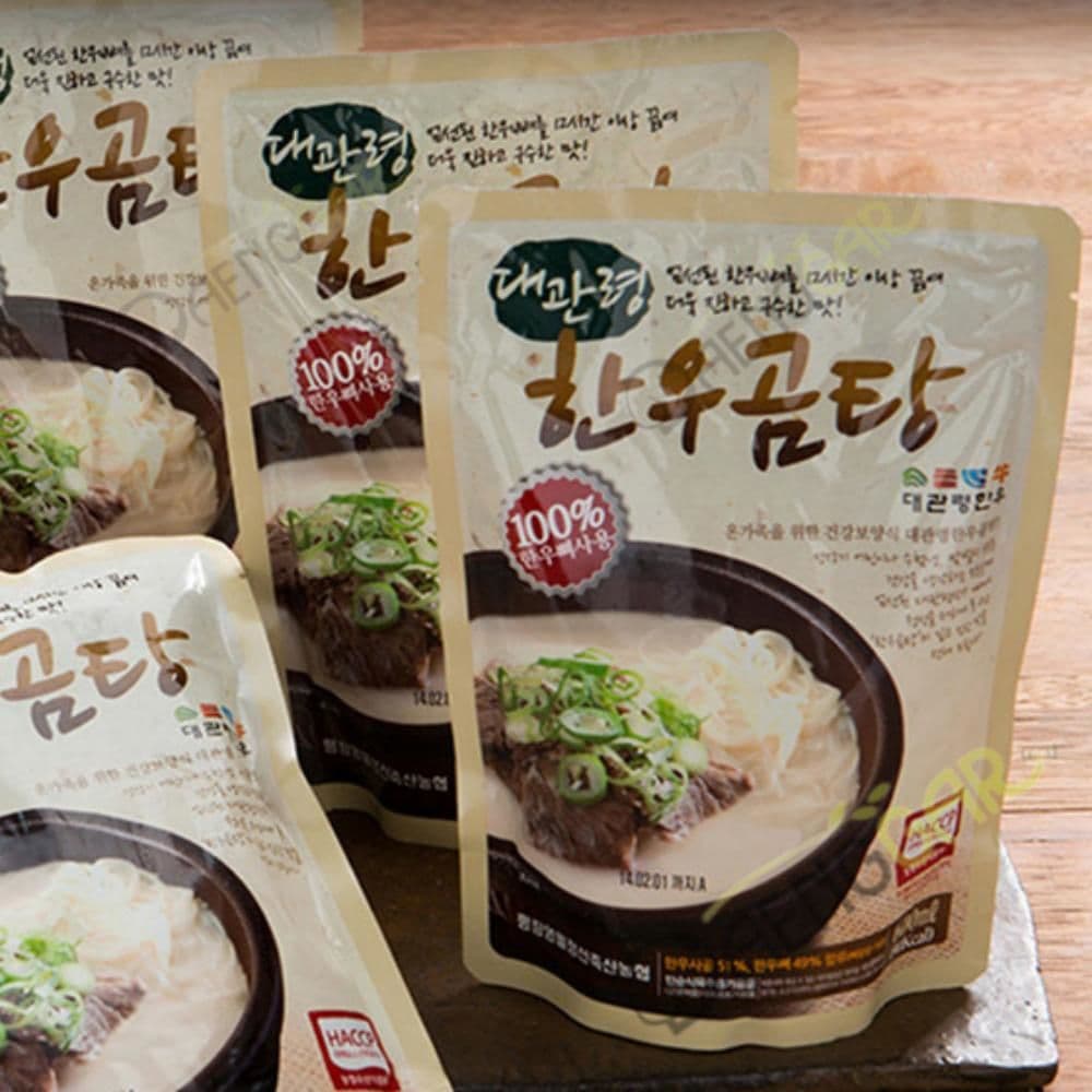 DGR 대관령한우 한우곰탕 600ml 즉석국 1인용밀키트
