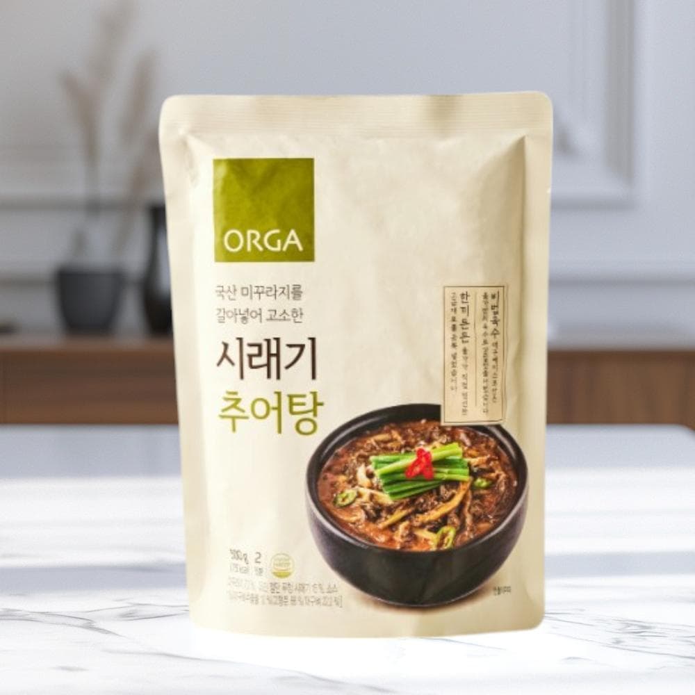 올가 시래기 추어탕 일품 밀키트 즉석국 500g