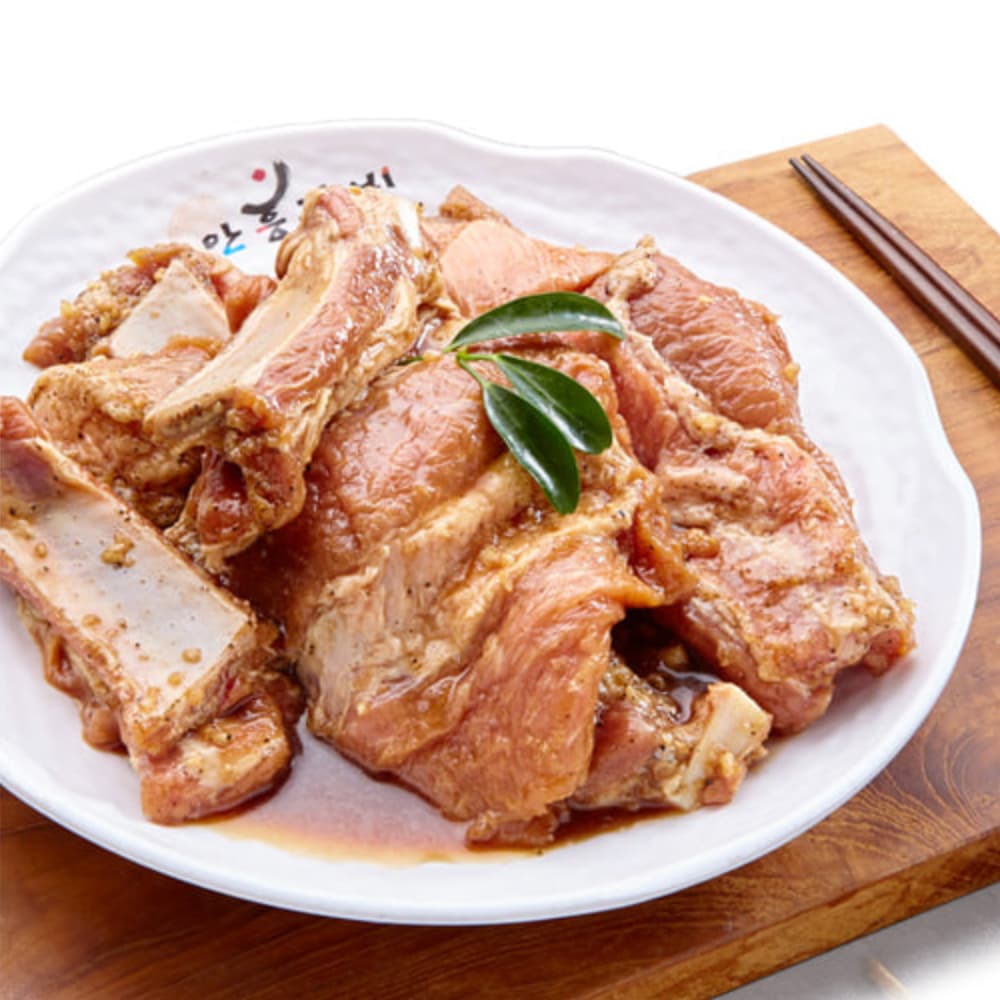 안흥갈비 LA갈비 갈비탕 제육볶음 한우국밥 밀키트 선물세트